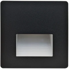 A7123IN-1BK ARTE LAMP PIAZZA Уличный встраиваемый светильник в стены для подсветки лестниц и дорожек