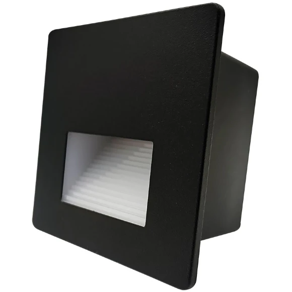 A7123IN-1BK ARTE LAMP PIAZZA Уличный встраиваемый светильник в стены для подсветки лестниц и дорожек