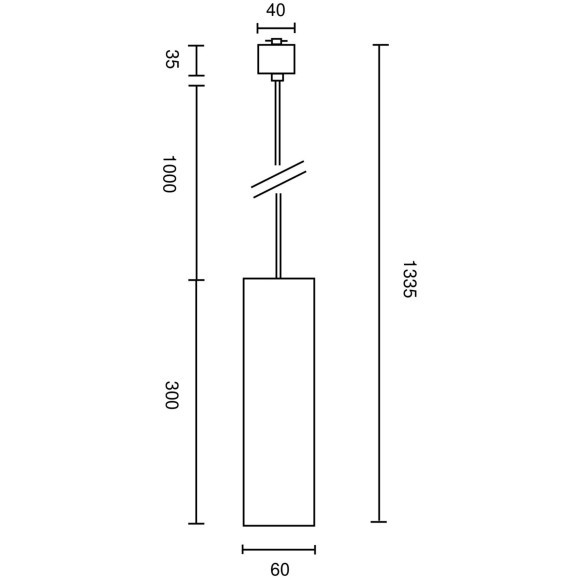 Однофазный двужильный трековый светильник Maytoni Unity TR025-1-GU10-MG Focus под сменную лампу GU10
