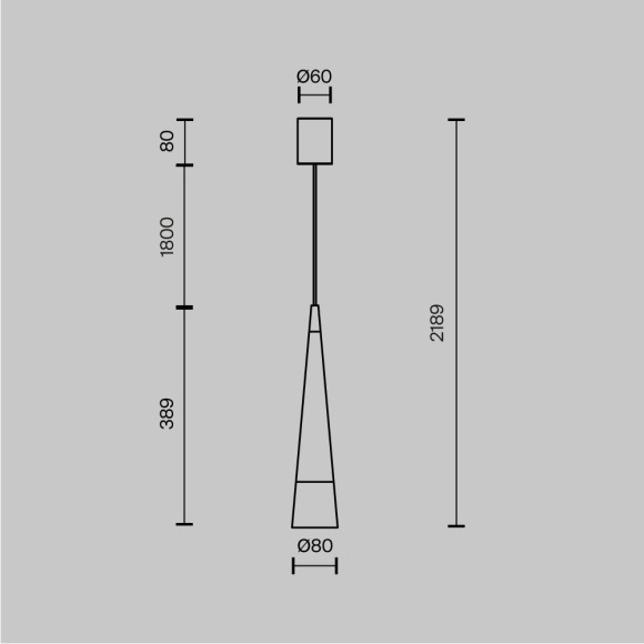 Подвесной светильник Maytoni P090PL-L12CH3K