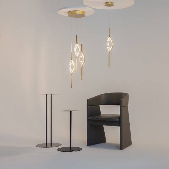 Подвесной светильник Maytoni Foresight MOD347PL-L24BS3K Подвесной светильник Maytoni Foresight MOD347PL-L24BS3K