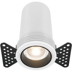 Встраиваемый светильник Maytoni FOCUS LED Ra90 Lm1060 3000K 12Вт 60° DL125-L12-3K-TRS-W Встраиваемый светильник Maytoni FOCUS LED Ra90 Lm1060 3000K 12Вт 60° DL125-L12-3K-TRS-W