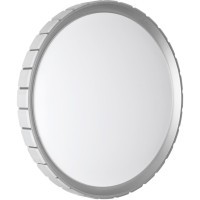 7696/ELN Серебристый настенно-потолочный 50см светильник с перекл. цветовой температуры на драйвере 76Вт 7105Лм 3000;4000;6000К CRI80 IP43 CCT SONEX KUPI SILVER