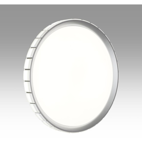 7696/ELN Серебристый настенно-потолочный 50см светильник с перекл. цветовой температуры на драйвере 76Вт 7105Лм 3000;4000;6000К CRI80 IP43 CCT SONEX KUPI SILVER 7696/ELN Серебристый настенно-потолочный 50см светильник с перекл. цветовой температуры на драйвере 76Вт 7105Лм 3000;4000;6000К CRI80 IP43 CCT SONEX KUPI SILVER