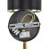 8406/1W Бра с черным тканевым плафоном Lumion Е14 40W 220V DEMETRA