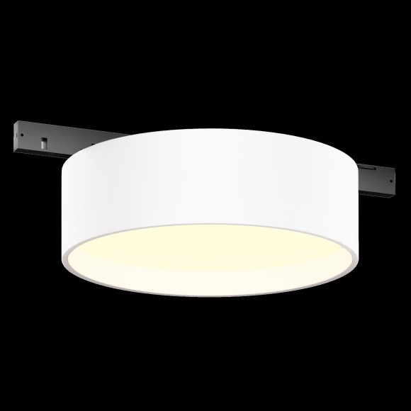 TR189-1-12W3K-BW Ультратонкий трековый диммируемый по TRIAC 0/1-10V магнитный светодиодный светильник Maytoni Levity CRI90+ 3000К 630Лм 100° 12Вт