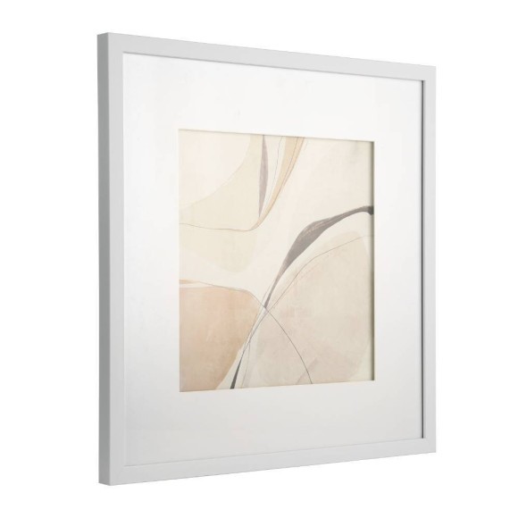 423063 ROBERVAL Картина настенная Эко пластик стекло белый коричневый