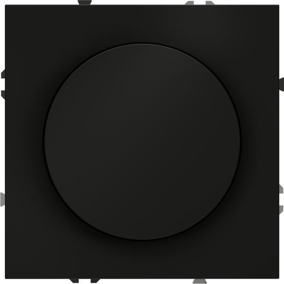 VLS080208 Вывод для кабеля диаметром до 7 мм черного матового цвета VOLTUM S70 (черный матовый)