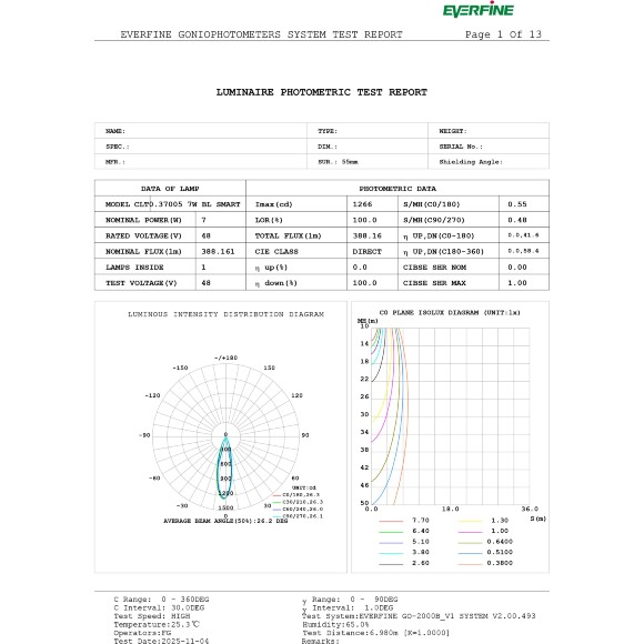 Crystal Lux CLT 0.37 005 7W BL SMART 1409/392 Черный трековый подвесной светильник, для гибкой трек системы TRACE, SMART 7Вт 595Лм 24°CRI90 2700-6500К IP20 48V