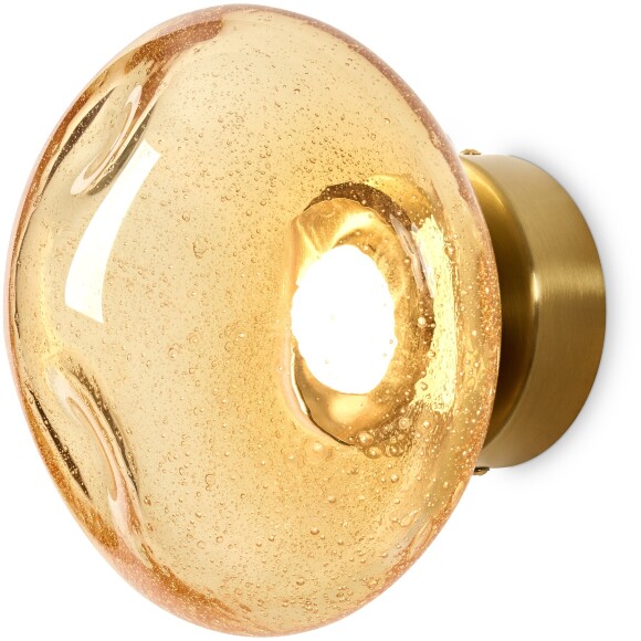 Freya Mote FR5601WL-01YA Светильник светодиодный настенно-потолочный, основание латунь, плафон янтарное стекло нестандартной формы с вкраплениями, CCT перекл. цветовой температуры LED 5Вт 2700-3000-4000K 350Лм CRI80 180° IP20 220V Freya Mote FR5601WL-01YA Светильник светодиодный настенно-потолочный, основание латунь, плафон янтарное стекло нестандартной формы с вкраплениями, CCT перекл. цветовой температуры LED 5Вт 2700-3000-4000K 350Лм CRI80 180° IP20 220V