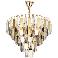 Подвесная люстра хрустальная Vivien A2719SP-6GO