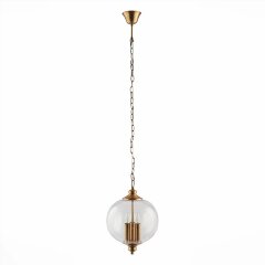 SL362.203.03 Светильник подвесной ST-Luce Золотистый/Прозрачный E14 3*60W LATERIA SL362.203.03 Светильник подвесной ST-Luce Золотистый/Прозрачный E14 3*60W LATERIA