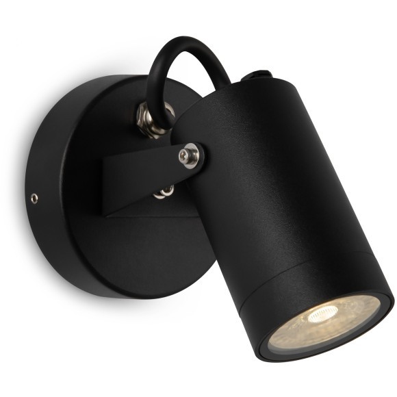 Уличный настенный светильник Maytoni O025WL-01B SCOPE IP65 под лампу 1xGU10 50W