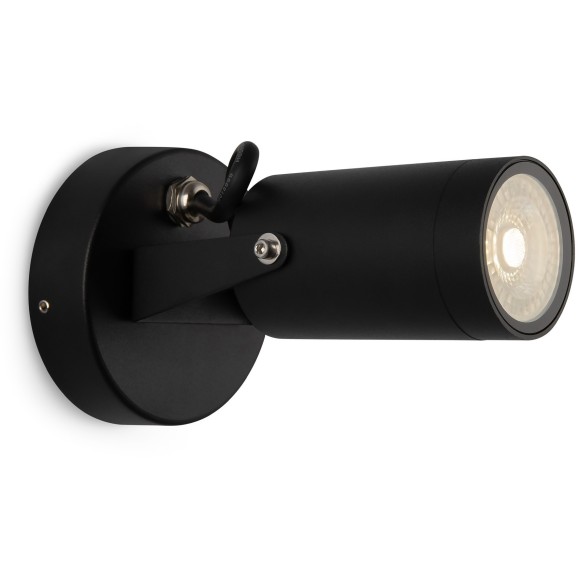 Уличный настенный светильник Maytoni O025WL-01B SCOPE IP65 под лампу 1xGU10 50W