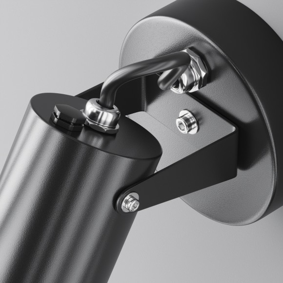 Уличный настенный светильник Maytoni O025WL-01B SCOPE IP65 под лампу 1xGU10 50W