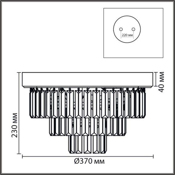 Люстра потолочная Е14 220V Lumion ZAHA 8266/4C Люстра потолочная Е14 220V Lumion ZAHA 8266/4C