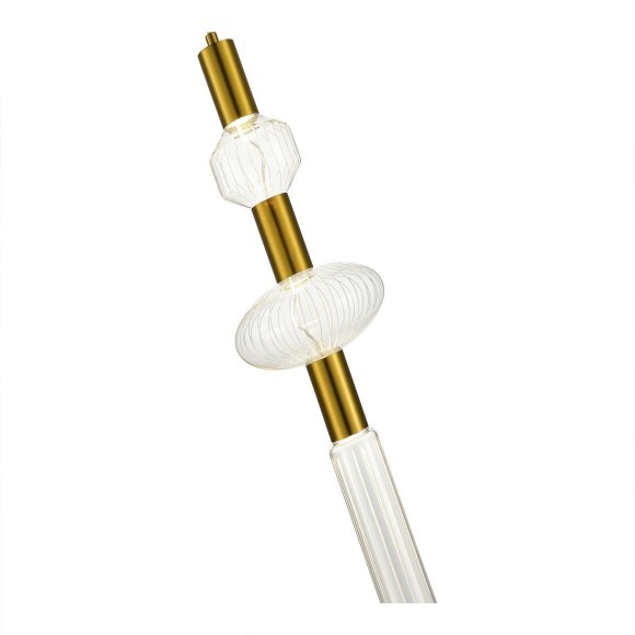 SL6117.203.03 Светильник подвесной ST-Luce Латунь/Золотой, Прозрачный LED 3*3W 3000K TACCHE SL6117.203.03 Светильник подвесной ST-Luce Латунь/Золотой, Прозрачный LED 3*3W 3000K TACCHE