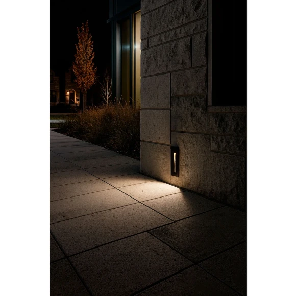 A7123IN-1WH ARTE LAMP PIAZZA Уличный встраиваемый светильник в стены для подсветки лестниц и дорожек