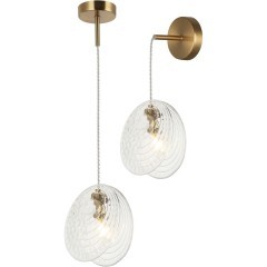 Светильник подвесной-настенный Stilfort 2183/05/01PW, серия Aura