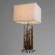 Декоративная настольная лампа Divinare 3200/09 TL-1 SELVA под лампу 1xE27 60W
