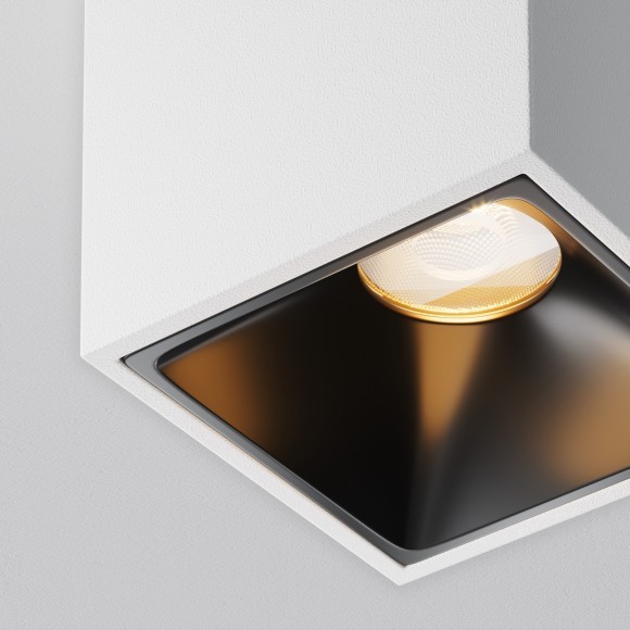 Потолочный светильник Maytoni Alfa LED Ra90 Lm680 2700K 8Вт 50° C065CL-8W2.7K-SQ-WB Потолочный светильник Maytoni Alfa LED Ra90 Lm680 2700K 8Вт 50° C065CL-8W2.7K-SQ-WB