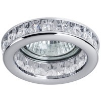 Встраиваемый точечный светильник Lightstar Monilo 031704 (хром, GU5.3/GU10, под сменные галогенные и LED лампы)
