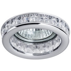 Встраиваемый точечный светильник Lightstar Monilo 031704 (хром, GU5.3/GU10, под сменные галогенные и LED лампы)