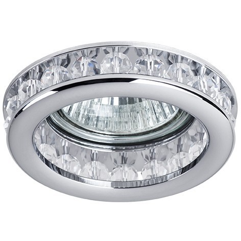 Встраиваемый точечный светильник Lightstar Monilo 031704 (хром, GU5.3/GU10, под сменные галогенные и LED лампы)