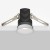 Maytoni Mini DL059-7W4K-W Черный круглый светодиодный встраиваемый светильник микро-спот 39мм, COB LED 7Вт 4000K 55° 610Лм CRI90 IP20 220V светодиоды Epistar, диммируемые при смене блока питания