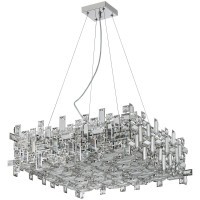 Люстра подвесная хрустальная 2171/09/10P Stilfort, серия Tetrix