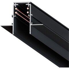 Магнитный шинопровод 1м встраиваемый в ГКЛ 9мм черный Arte Lamp Linea A470106