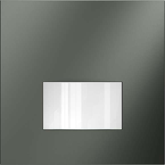 VLS002206 Накладка для датчика движения встраиваемого титанового цвета. Расстояние до 9 м, угол до 120°, мощность 500 Ватт VOLTUM S70 (титан)