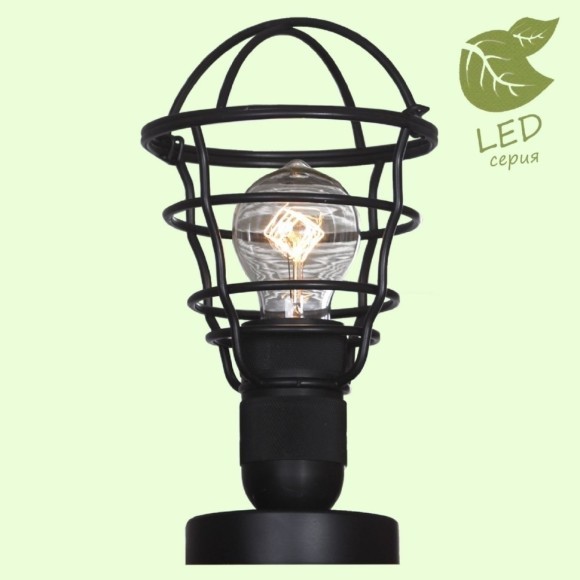 Декоративная настольная лампа Lussole GRLSP-9875 BALDWIN IP21 под лампу 1xE27 40W