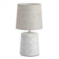 8158/1Т MODERNI LN25 бежевый, керамика/текстиль Настольная лампа Е14 1*40W 220V TANITA