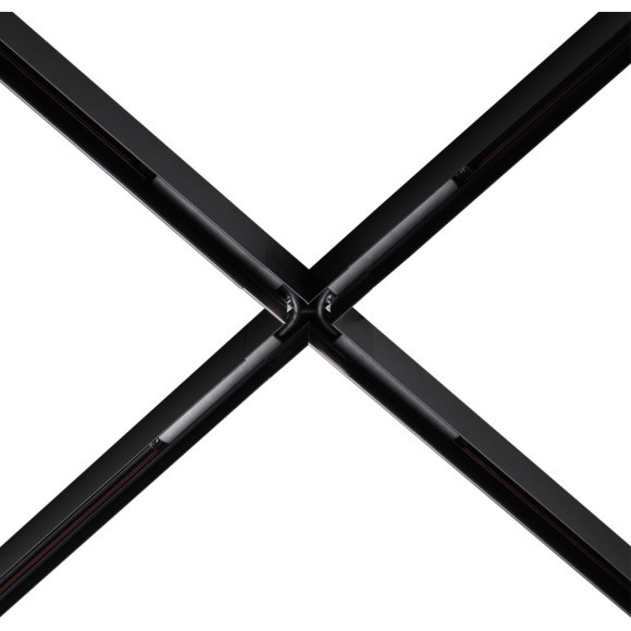 Соединитель питание+металл Х-образный для накладных шин серии Novotech Flum 135128