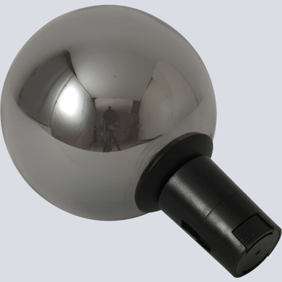 Crystal Lux CLT 0.37 004 5W BL SMART 1409/391 Черный трековый светильник-шар, для гибкой трек системы TRACE, SMART 5Вт 425Лм 90°CRI90 2700-6500К IP20 48V