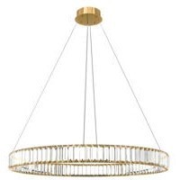 10135/800 Gold Подвесной светильник LOFT IT Crystal ring