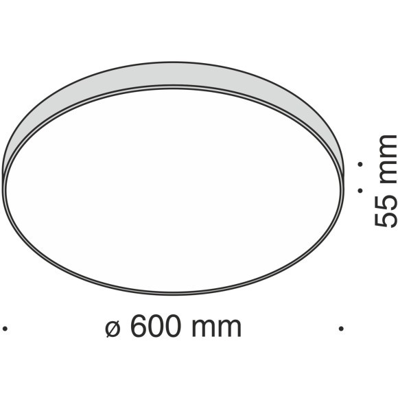 Накладной потолочный светильник Maytoni C032CL-L96W4K Zon светодиодный LED 90W