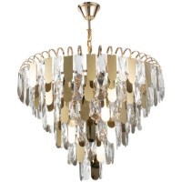 Подвесная люстра хрустальная Vivien A2719SP-8GO