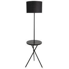 Торшер со столиком Arte Lamp A2070PN-1BK COMBO под лампу 1xE27 60W Торшер со столиком Arte Lamp A2070PN-1BK COMBO под лампу 1xE27 60W