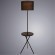 Торшер со столиком Arte Lamp A2070PN-1BK COMBO под лампу 1xE27 60W