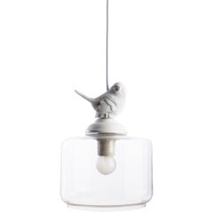 Подвесной светильник с 1 плафоном Arte Lamp A8029SP-1WH PASSERO под лампу 1xE27 40W