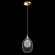 Подвесной светильник с 1 плафоном Maytoni MOD016PL-01BS Aura под лампу 1xE14 60W