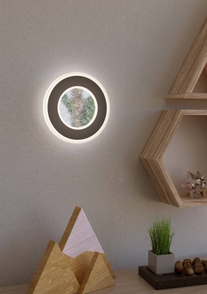 901237 MACCHIONI Светодиодный потолочный светильник 12Вт 1560Лм 4000K пластик белый 901237 MACCHIONI Светодиодный потолочный светильник 12Вт 1560Лм 4000K пластик белый