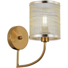 SLE1119-301-01 Светильник настенный Латунь/Шампань E14 1*40W ELLISSE