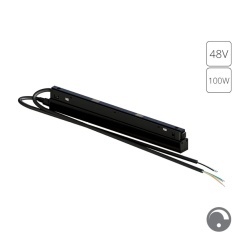 Блок питания встраиваемый в шинопровод 48V диммируемый (0/1-10V) 100W для магнитной трековой системы ARTE LAMP LINEA A482706N