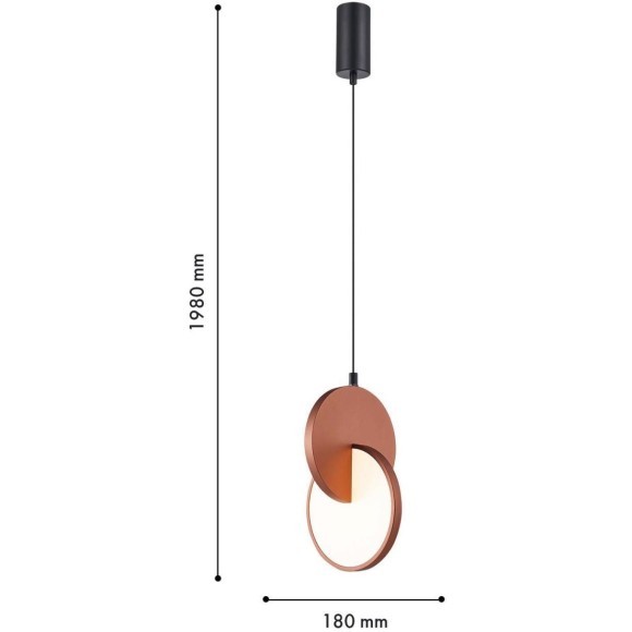 4607-1P, подвес, L180xW170xH405/1980, LEDx7W, 910LM, 3000K, included 4607-1P, подвес, L180xW170xH405/1980, LEDx7W, 910LM, 3000K, included