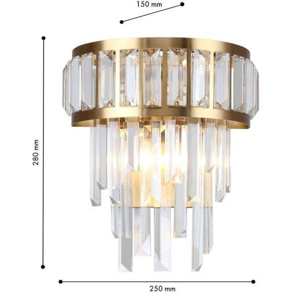 Бра 2xE14x40W Favourite 4732-2W Preston