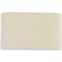 8327/2W Настенная бра шириной 20см с текстильным бежевым плафоном под лампы E14 2x40W 220V LUMION GOFERA