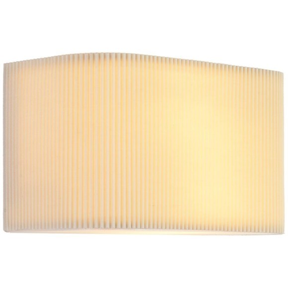 8327/2W Настенная бра шириной 20см с текстильным бежевым плафоном под лампы E14 2x40W 220V LUMION GOFERA